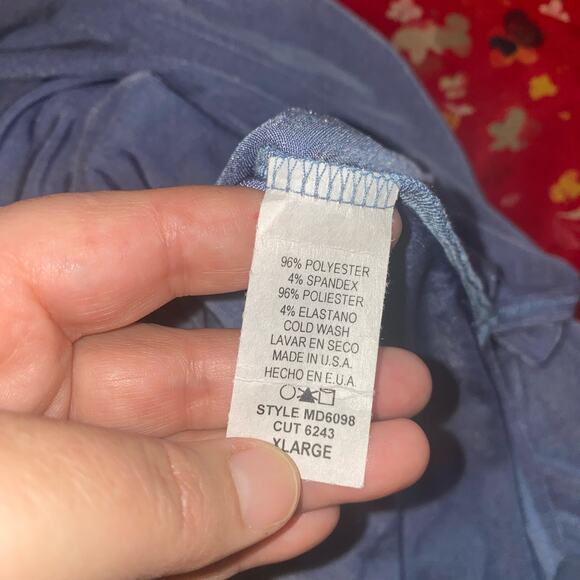 Three Bird Nest - Cassie Sleeveless Side Pocket Slinky Maxi Dress Blue XL NWT - Picture 5 of 5